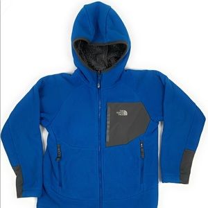 The North Face Hooded Sherpa Jacket Boys M 10/12